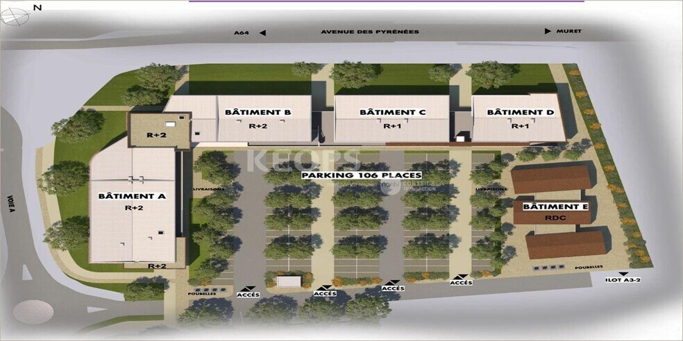 Local commercial dans Muret à louer - Plan d’étage – Image 2 sur 6