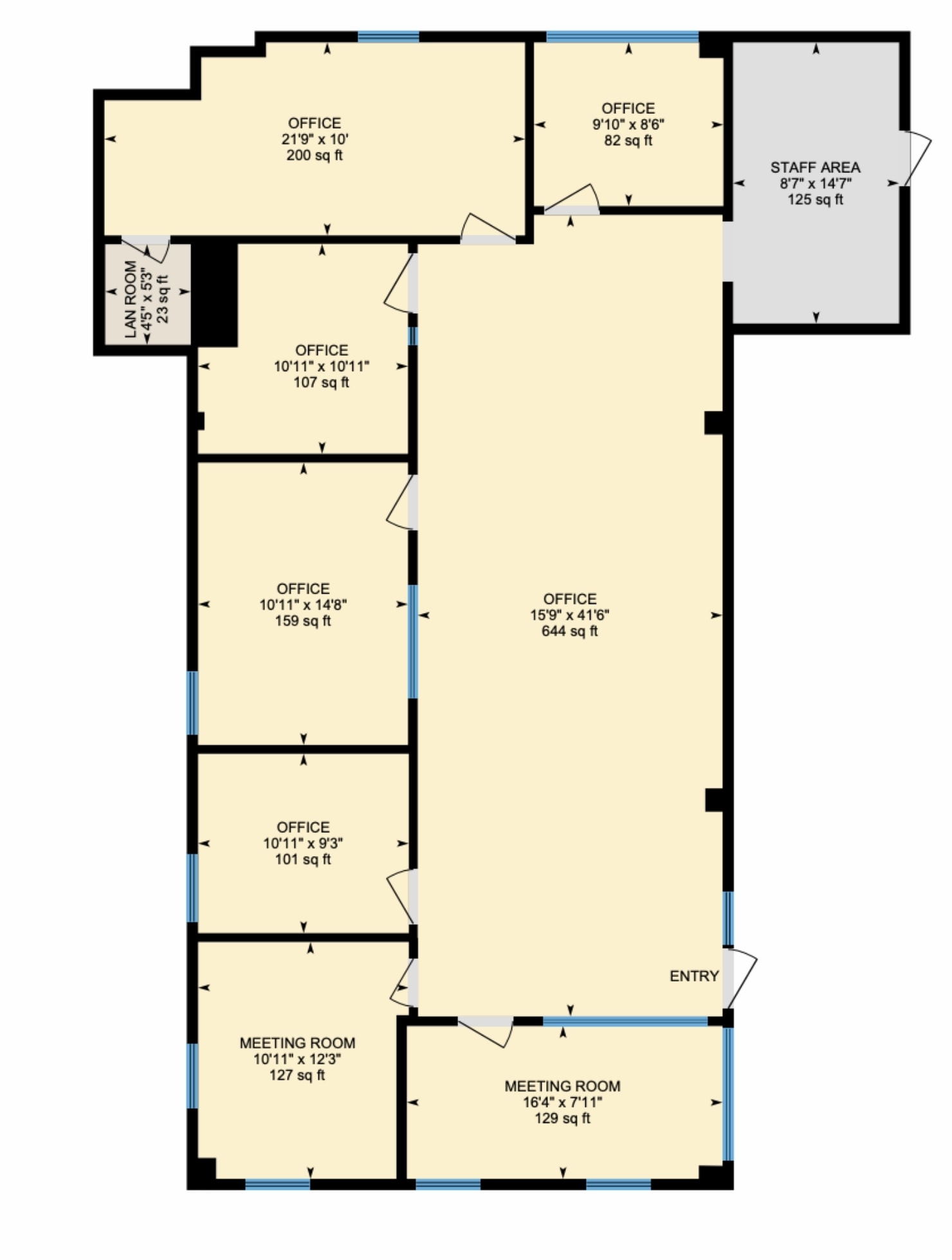 57 Obery St, Plymouth, MA à louer Plan d’étage– Image 1 sur 1