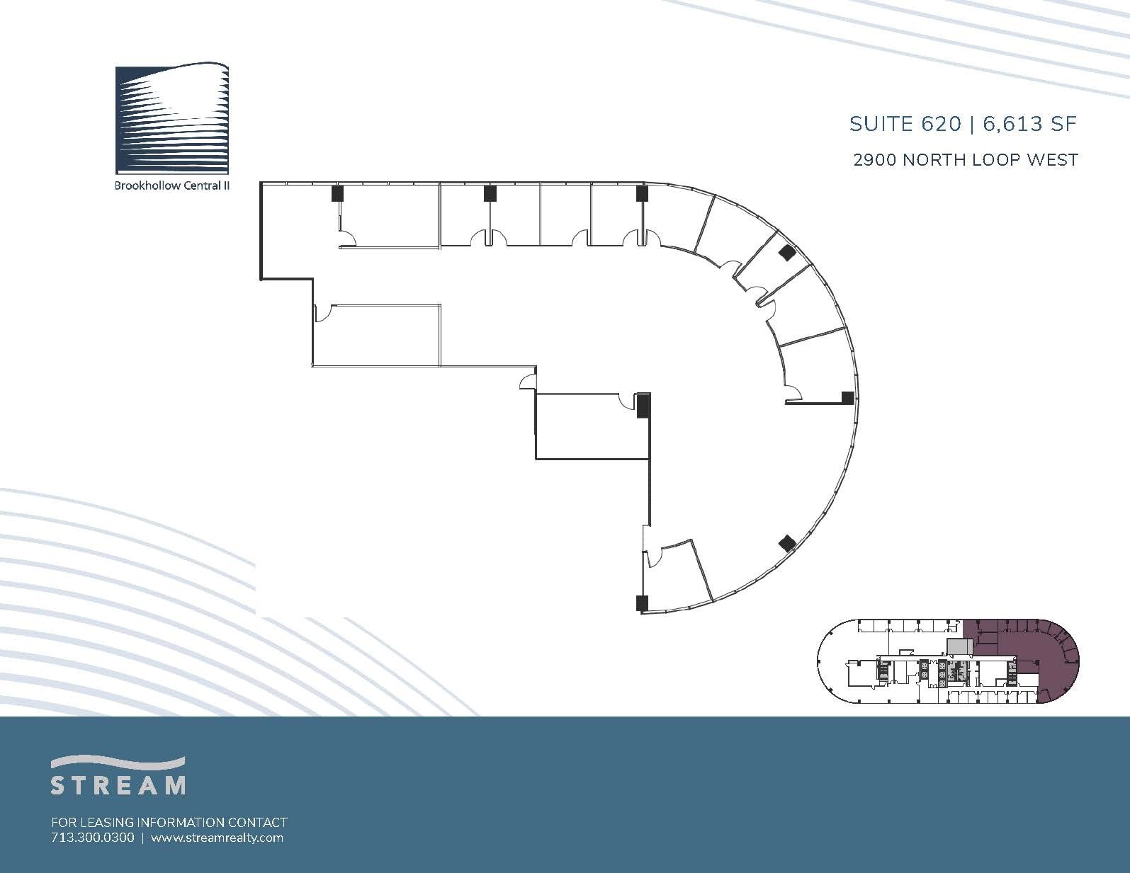 2900 N Loop Fwy W, Houston, TX à louer Plan d’étage– Image 1 sur 1