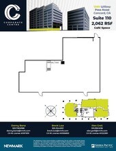 1390 Willow Pass Rd, Concord, CA à louer Plan d’étage– Image 1 sur 1