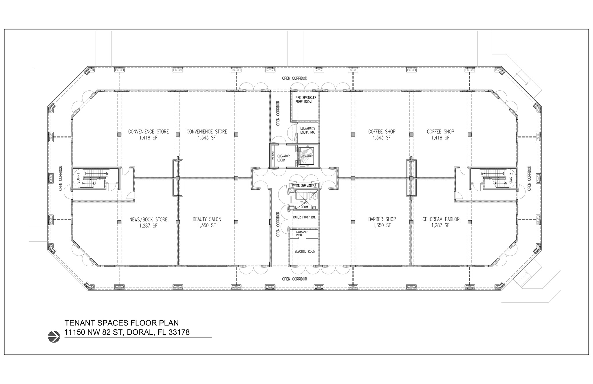 11150 Northwest 82nd St, Doral, FL à louer Plan de site– Image 1 sur 5