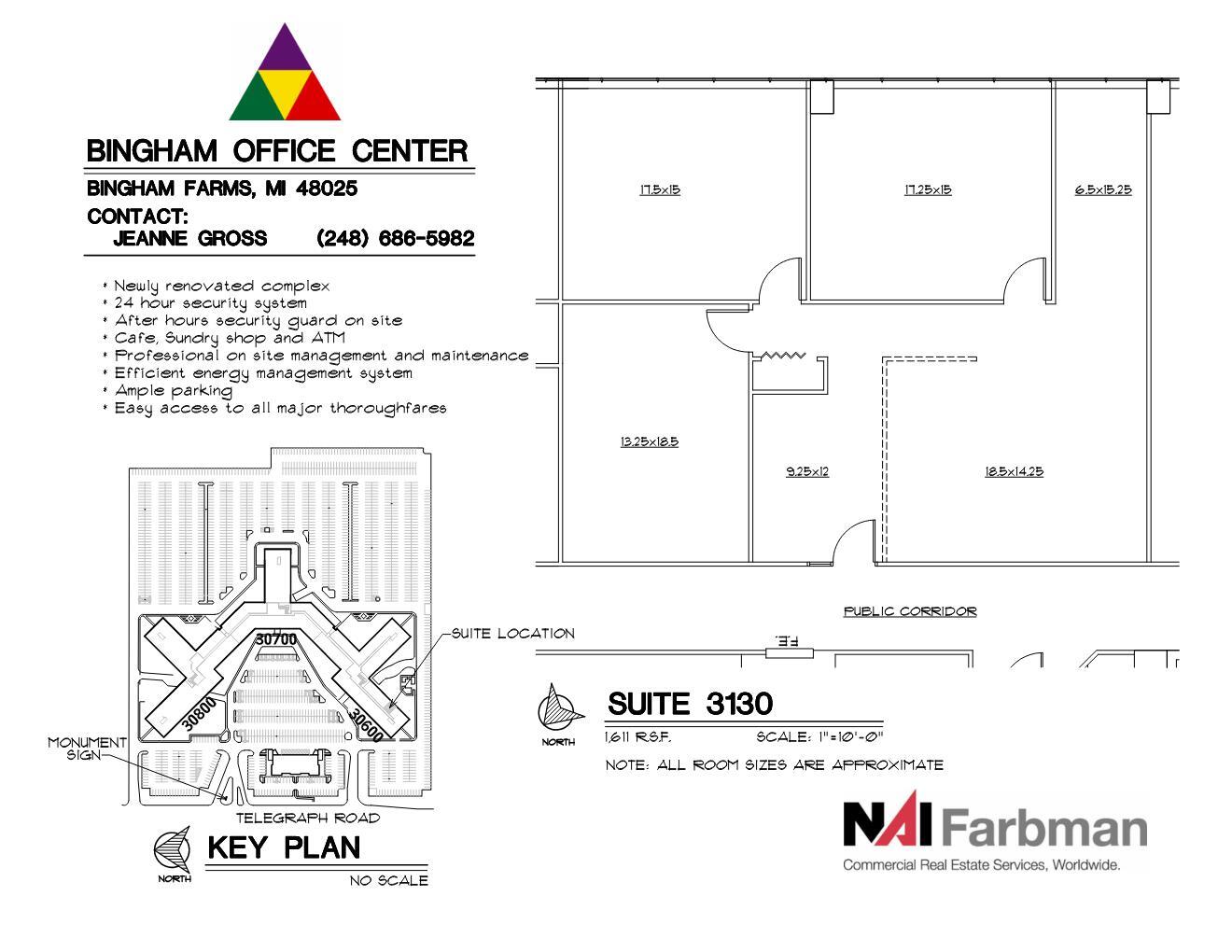 30600-30700 - 30800 Telegraph Rd, Bingham Farms, MI à louer Photo de l’immeuble– Image 1 sur 1