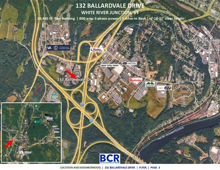 132 Ballardvale Dr, White River Junction, VT à vendre - Photo de l’immeuble – Image 3 sur 8