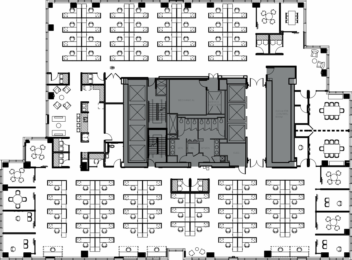 420 Fifth Ave, New York, NY 10018 - Lot 46 -  - Plan d’étage - Image 1 of 5