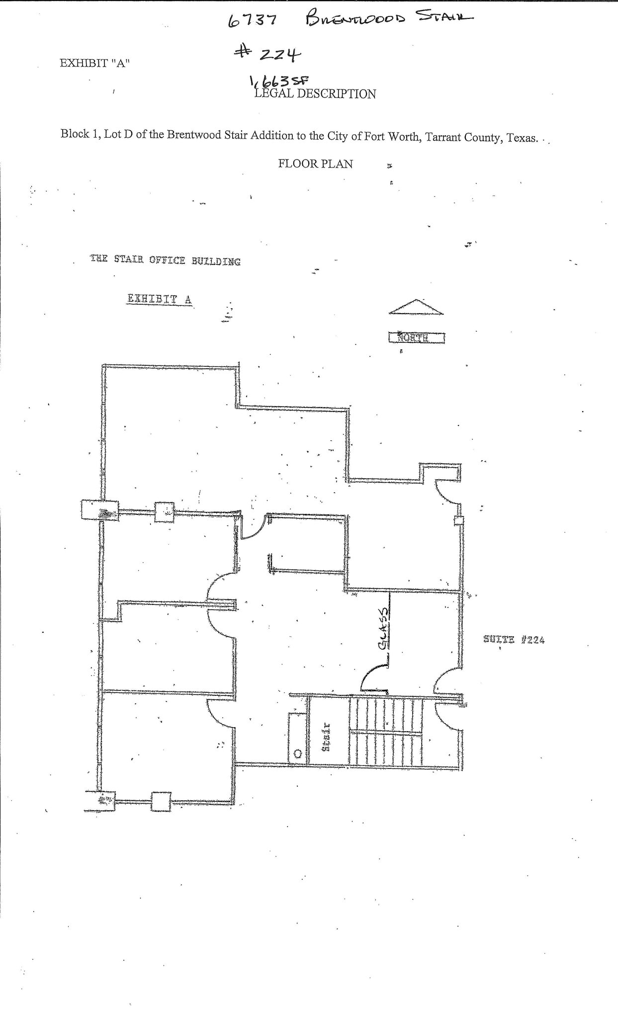6737 Brentwood Stair Rd, Fort Worth, TX à vendre Plan d’étage– Image 1 sur 1
