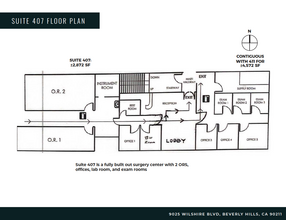 9025 Wilshire Blvd, Beverly Hills, CA à louer Plan d’étage– Image 1 sur 12