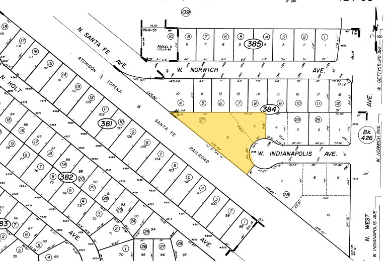 1398 W Indianapolis Ave, Fresno, CA à louer - Plan cadastral – Image 3 sur 3