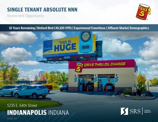 Plus de détails pour 5235 E 64th St, Indianapolis, IN - Local commercial à vendre