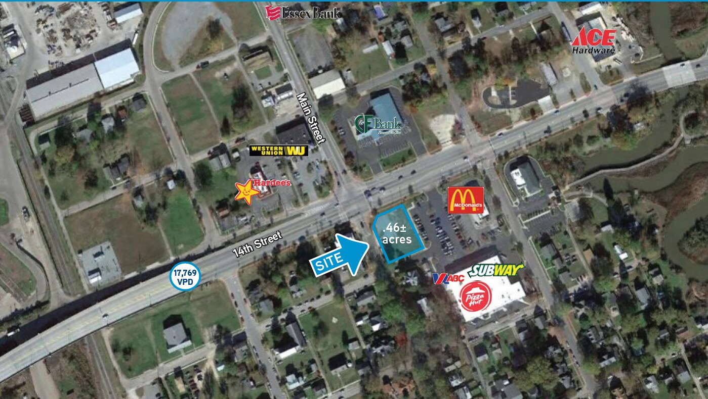 14th & Main St, West Point, VA à vendre Photo principale– Image 1 sur 3
