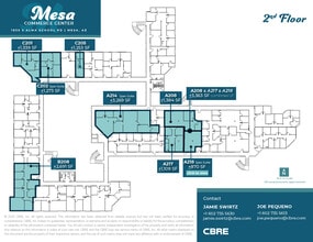1930 S Alma School Rd, Mesa, AZ à louer Plan d’étage– Image 2 sur 14