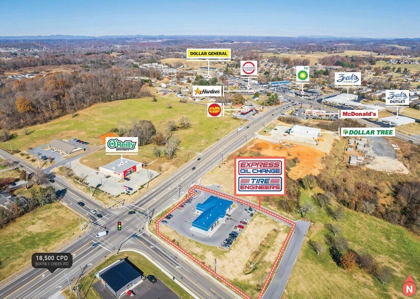 3104 Boones Creek Rd, Johnson City, TN à vendre - Photo de l’immeuble – Image 3 sur 6