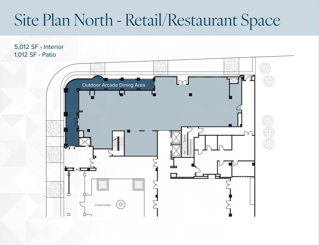 88 N Oakland Ave, Pasadena, CA à louer Plan de site– Image 1 sur 1