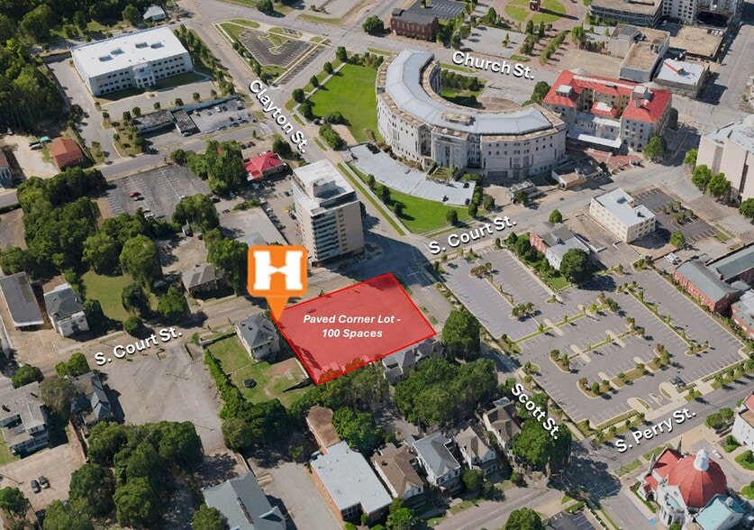 401 S Court St, Montgomery, AL à louer - Aérien – Image 2 sur 4