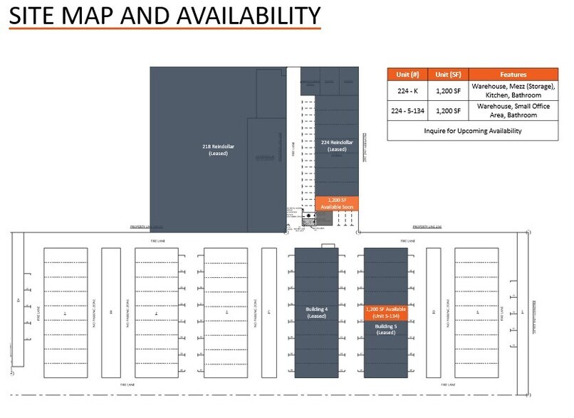 224 Reindollar Ave, Marina, CA à louer - Plan de site – Image 3 sur 3