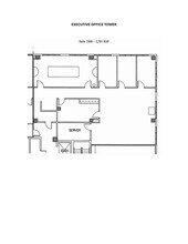 3500 N Causeway Blvd, Metairie, LA à louer Plan de site– Image 1 sur 1