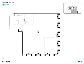 5775 Glenridge Dr NE, Atlanta, GA à louer Plan d’étage– Image 2 sur 2