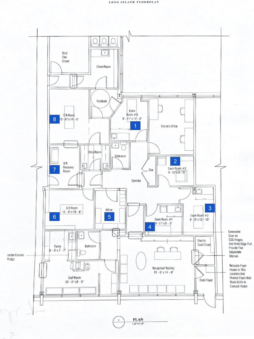 185-205 Froehlich Farm Blvd, Woodbury, NY à louer Plan d’étage– Image 1 sur 1