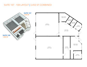 7751 Kingspointe Pky, Orlando, FL à louer Plan d’étage– Image 2 sur 9