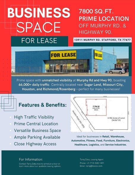13911 Murphy Rd, Stafford, TX à louer - Photo de l’immeuble – Image 2 sur 4