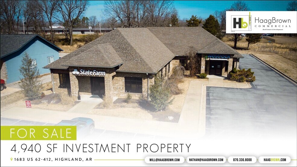 1683 US-62, Highland, AR à vendre - Photo principale – Image 1 sur 10
