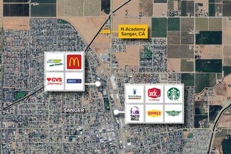 Plus de détails pour 59 N Academy Ext, Sanger, CA - Terrain à louer