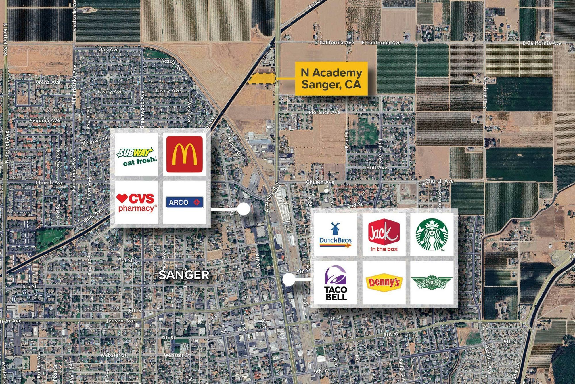 59 N Academy Ext, Sanger, CA à louer Photo principale– Image 1 sur 2