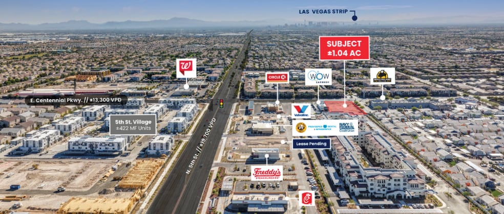 E Centennial Pky, Las Vegas, NV à vendre - Aérien – Image 3 sur 3