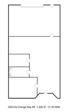 2810 Via Orange Way, Spring Valley, CA à louer Plan d’étage– Image 1 sur 1