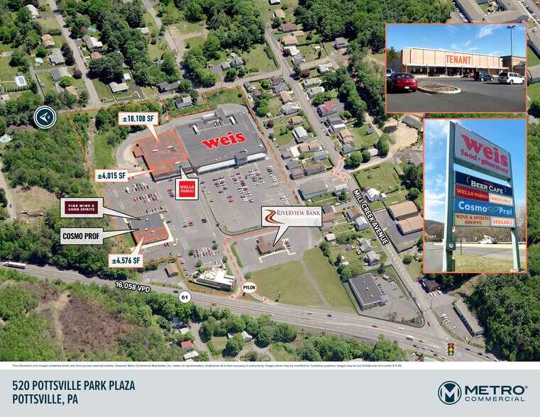 500-532 Pottsville Park Plz, Pottsville, PA à louer - Photo de l’immeuble – Image 2 sur 6