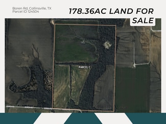 Plus de détails pour Boren Rd, Whitesboro, TX 76273, Collinsville, TX - Terrain à vendre
