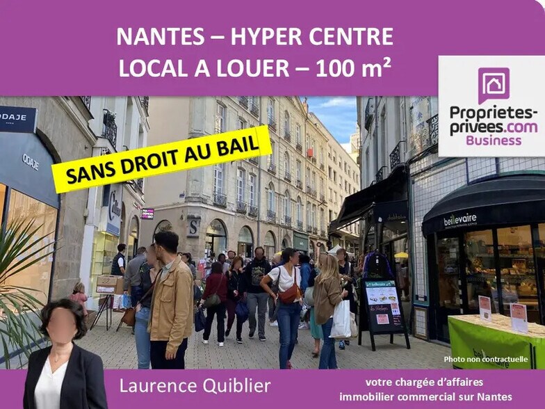 Local commercial dans Nantes à louer - Photo de l’immeuble – Image 1 sur 8