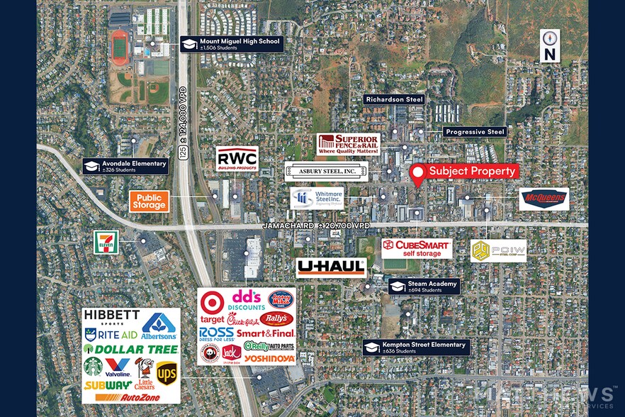 9155 Birch St, Spring Valley, CA à louer - Photo de l’immeuble – Image 3 sur 3