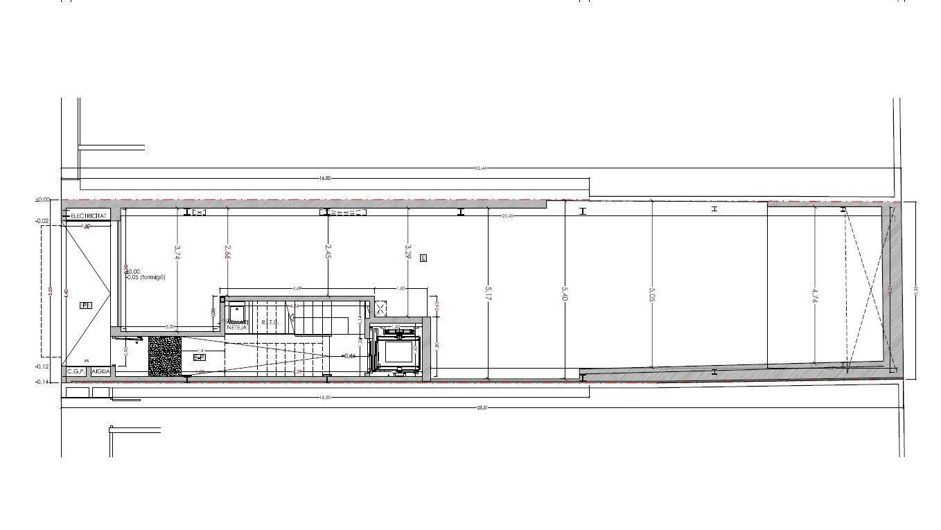 Local commercial dans Mataró, Barcelona à louer Plan d’étage type– Image 1 sur 1
