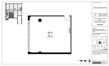 621 Sheppard Ave E, Toronto, ON à louer Plan d’étage– Image 1 sur 1