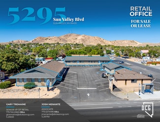 Plus de détails pour 5295 Sun Valley Boulevard, Sun Valley, NV - Bureau à vendre