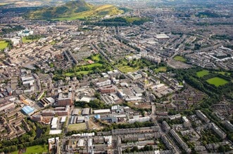 Elizafield, Edinburgh, EDH - Vue aérienne vue de carte