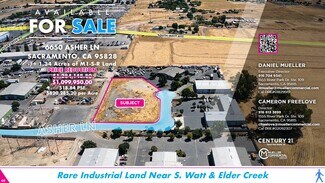 Plus de détails pour 6650 Asher Ln, Sacramento, CA - Terrain à vendre
