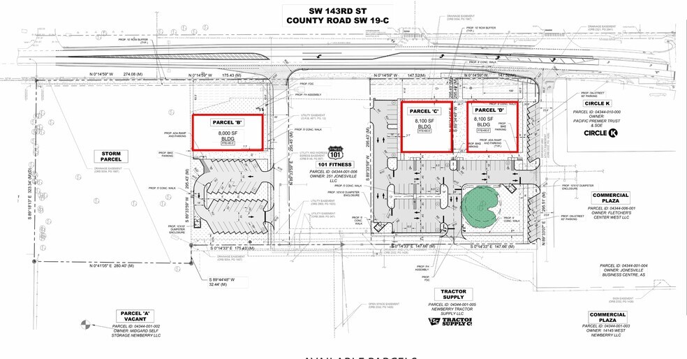 14217 W Newberry Rd, Newberry, FL à louer - Plan cadastral – Image 2 sur 3