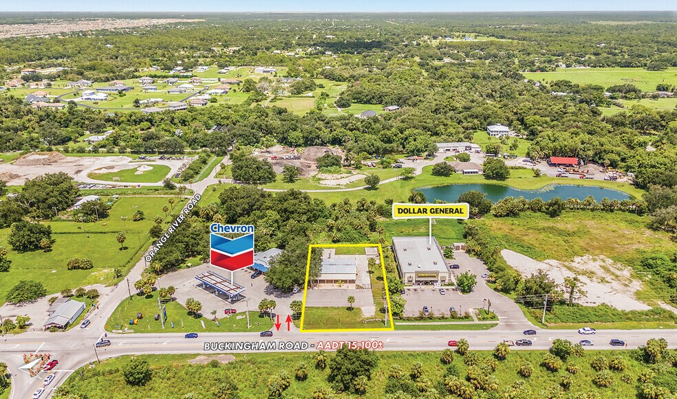 4841 Buckingham Rd, Fort Myers, FL à vendre - Aérien – Image 2 sur 8