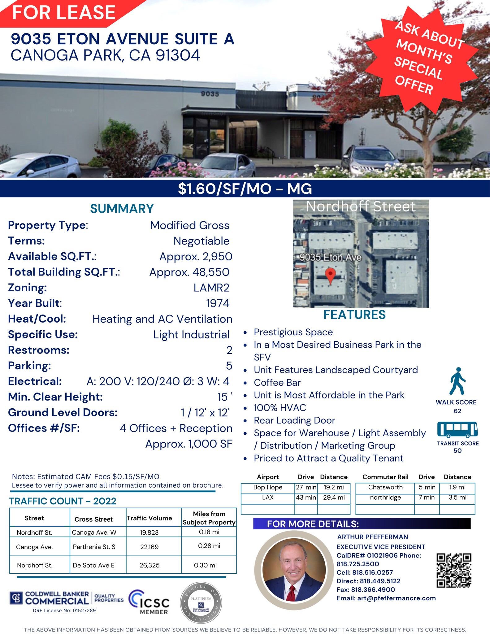 9035 Eton Ave, Canoga Park, CA à louer Plan de site– Image 1 sur 1