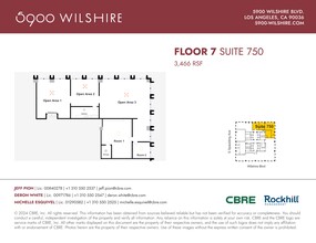 5900 Wilshire Blvd, Los Angeles, CA à louer Plan de site– Image 1 sur 1