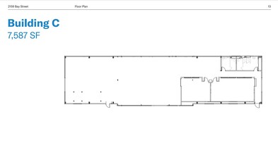 2159 Bay St, Los Angeles, CA à louer Plan d’étage– Image 1 sur 1