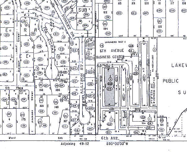 7721 W 6th Ave, Lakewood, CO à louer - Plan cadastral – Image 2 sur 8