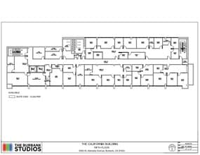 3000 W Alameda Ave, Burbank, CA à louer Plan d’étage– Image 1 sur 1