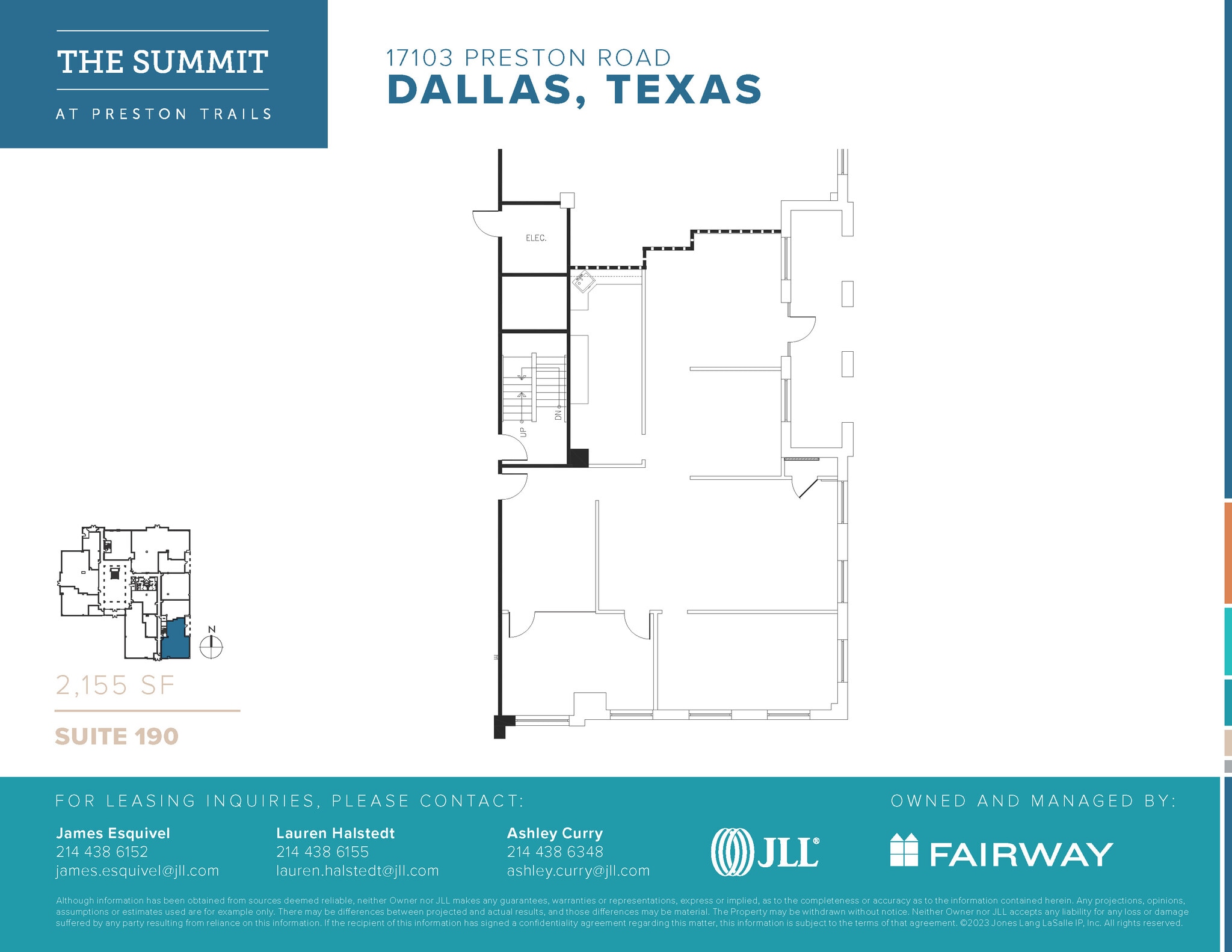 17101 Preston Rd, Dallas, TX à louer Plan d’étage– Image 1 sur 1