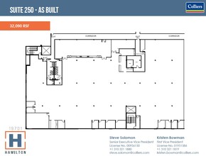 19701 Hamilton Ave, Torrance, CA à louer Plan d’étage– Image 2 sur 6