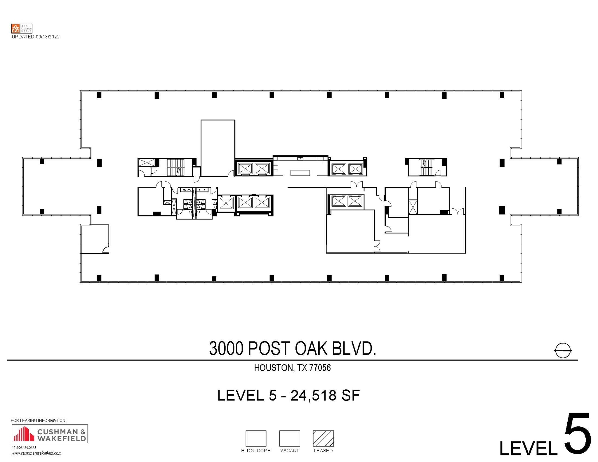 3000 Post Oak Blvd, Houston, TX à louer Plan d’étage– Image 1 sur 1