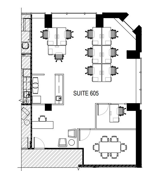 1235 Bay St, Toronto, ON à louer Plan d’étage– Image 1 sur 1