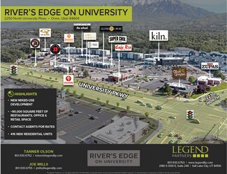 Plus de détails pour 2424 N University Pky, Provo, UT - Local commercial à louer