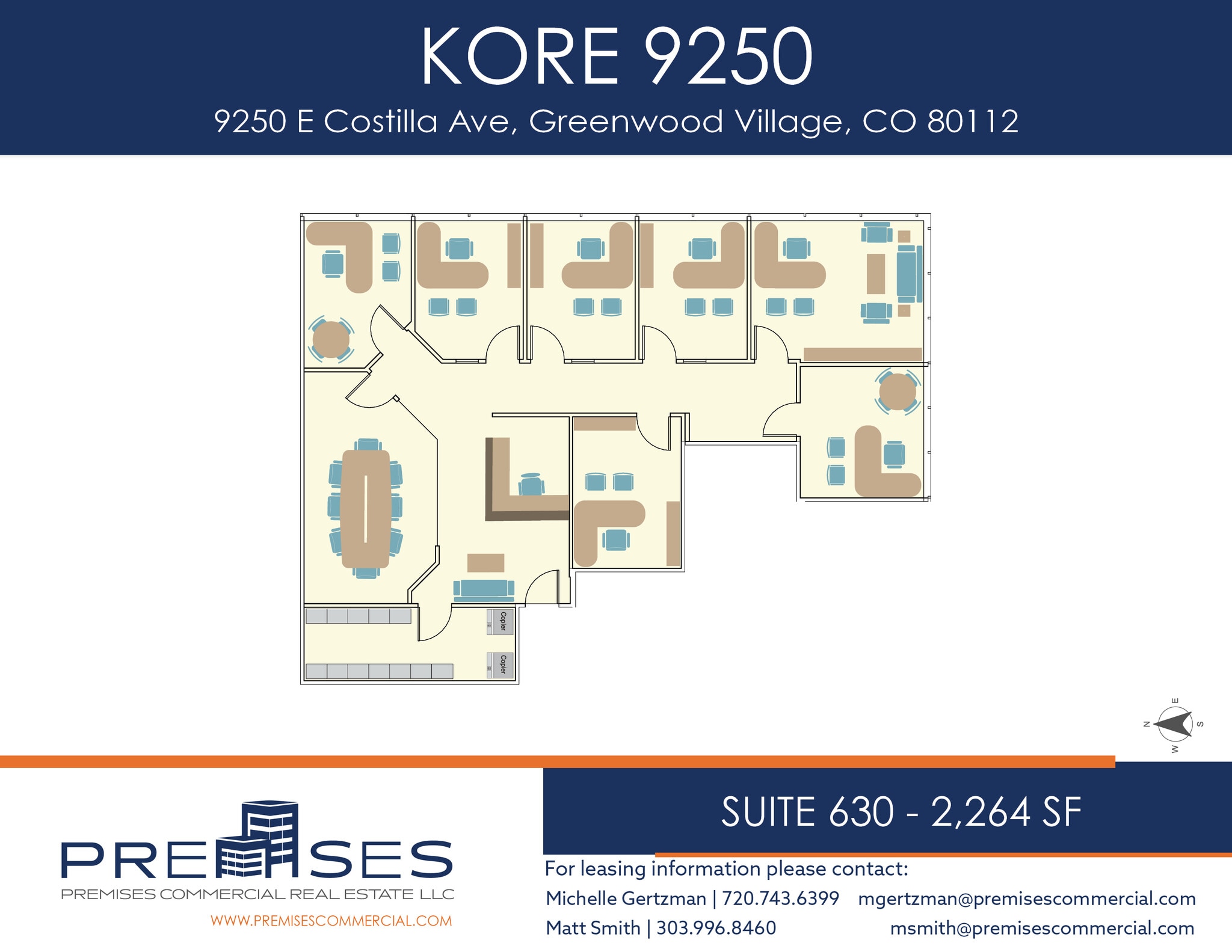 9250 E costilla Ave, Greenwood Village, CO à louer Plan d’étage– Image 1 sur 1
